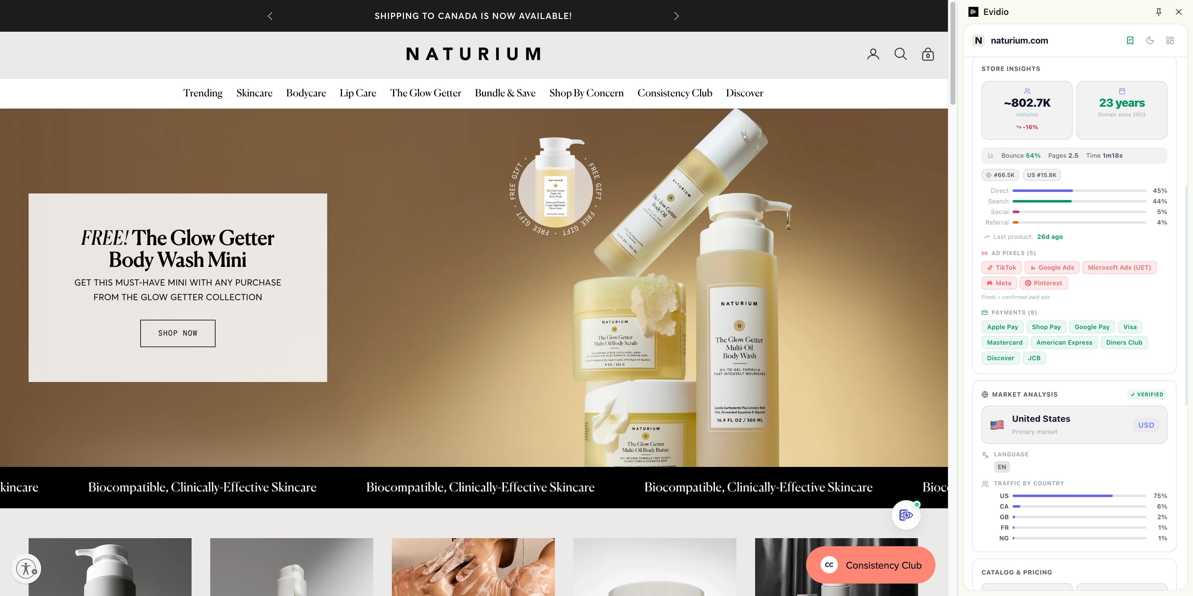 Know their traffic before they know yours